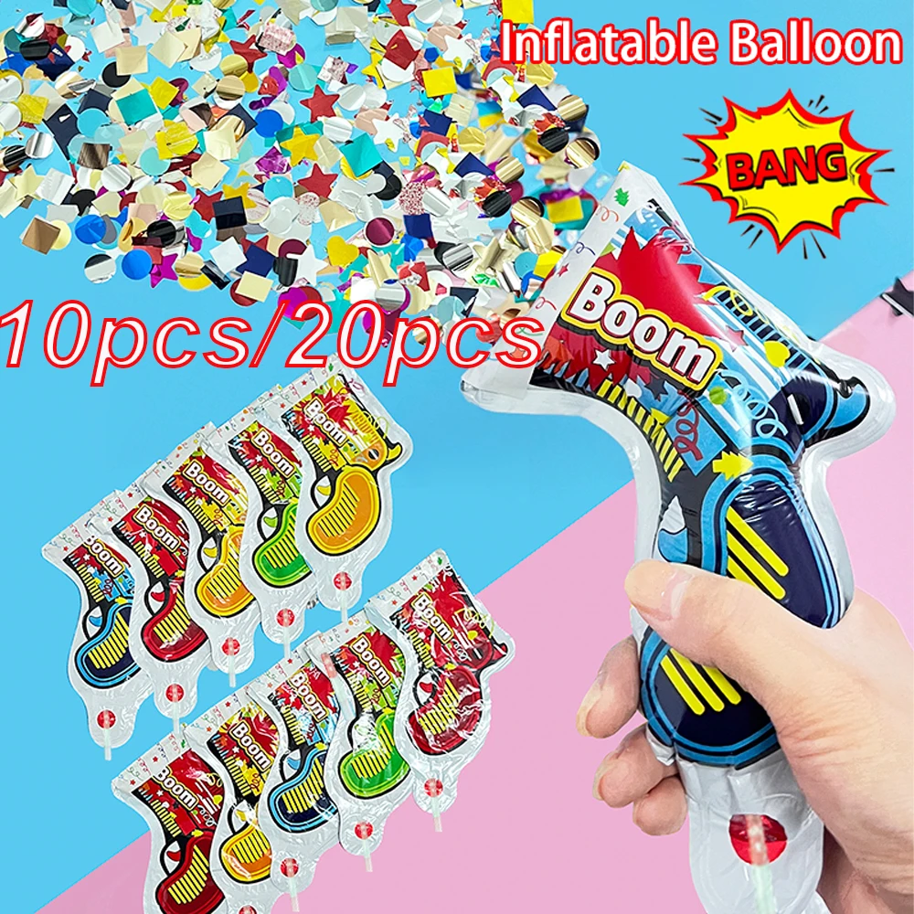 Confetti Cannon Tube - 10 pces/20 pces criativo divertido balão