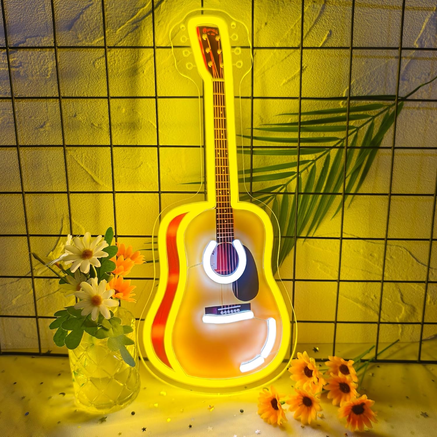 Neon Sign Party - Letreiro de néon LED para guitarra