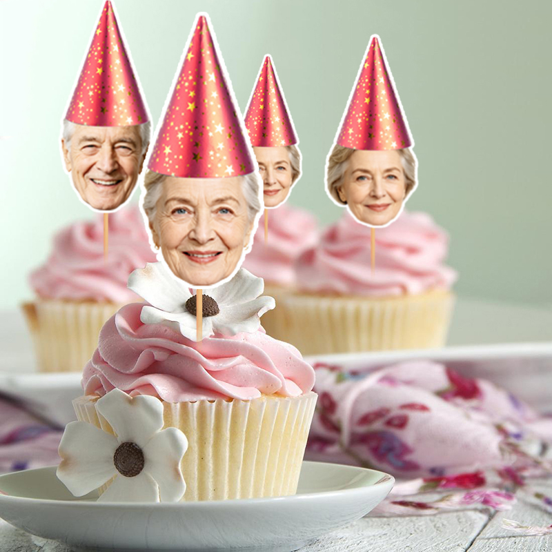 12/24 unidades de toppers pers - Party Hat Cone avaliação e preço