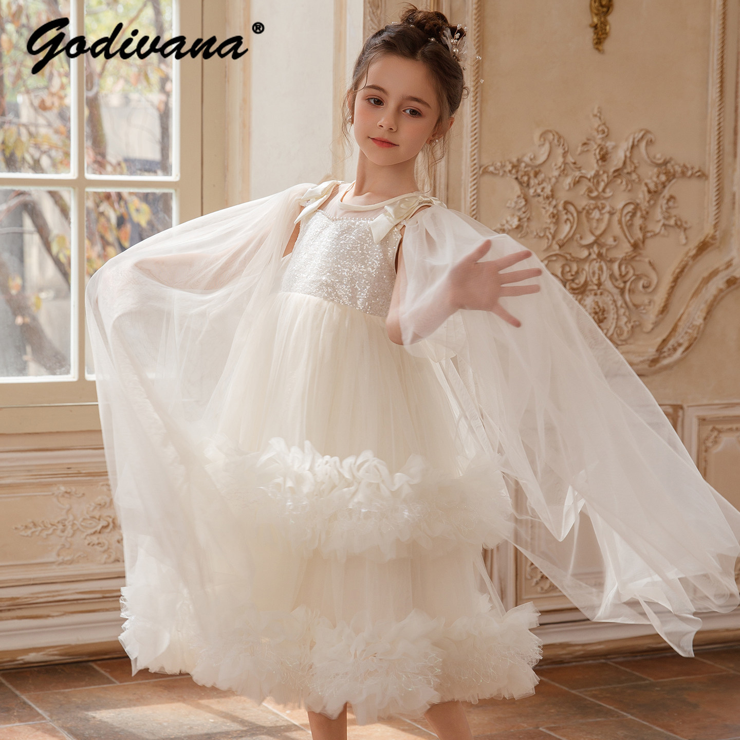 Vestido de Festa Infantil de T - Glitter Tablecloth avaliação e preço