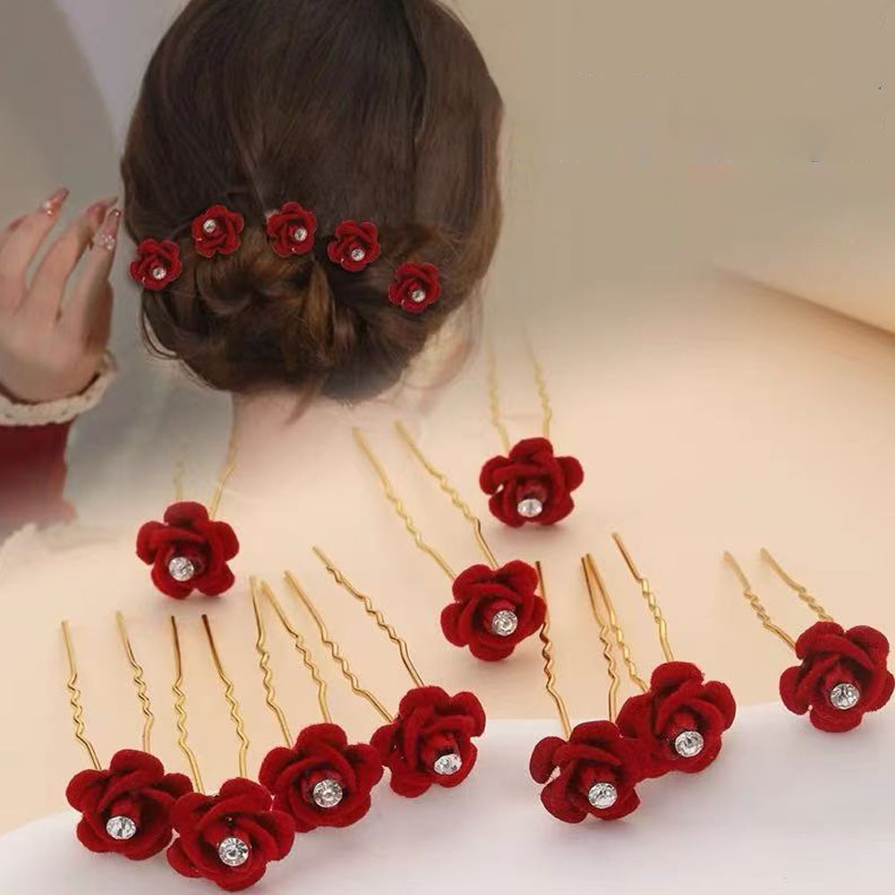 10 pçs rosa acessórios de cabe - Event Suppliers avaliação e preço