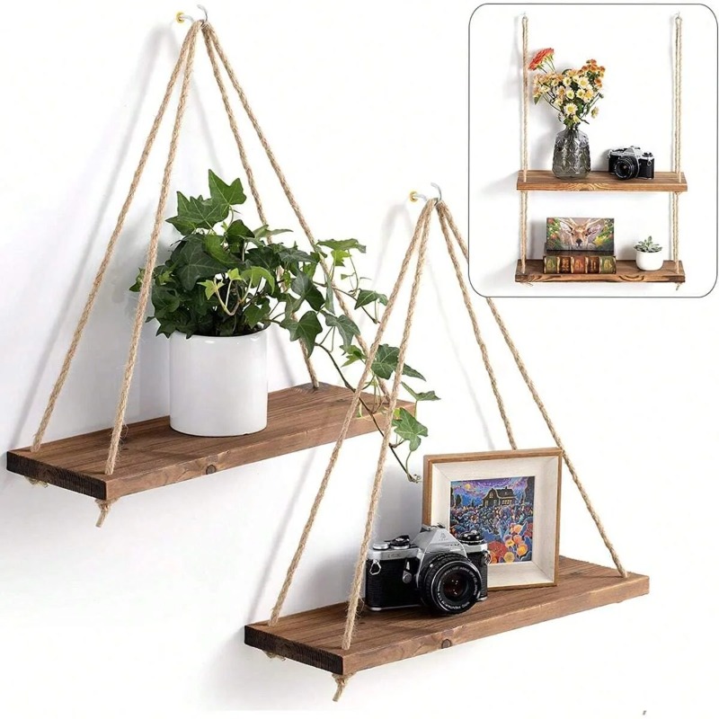 1pc balanço de madeira pendura - Flower Wall Panel avaliação e preço
