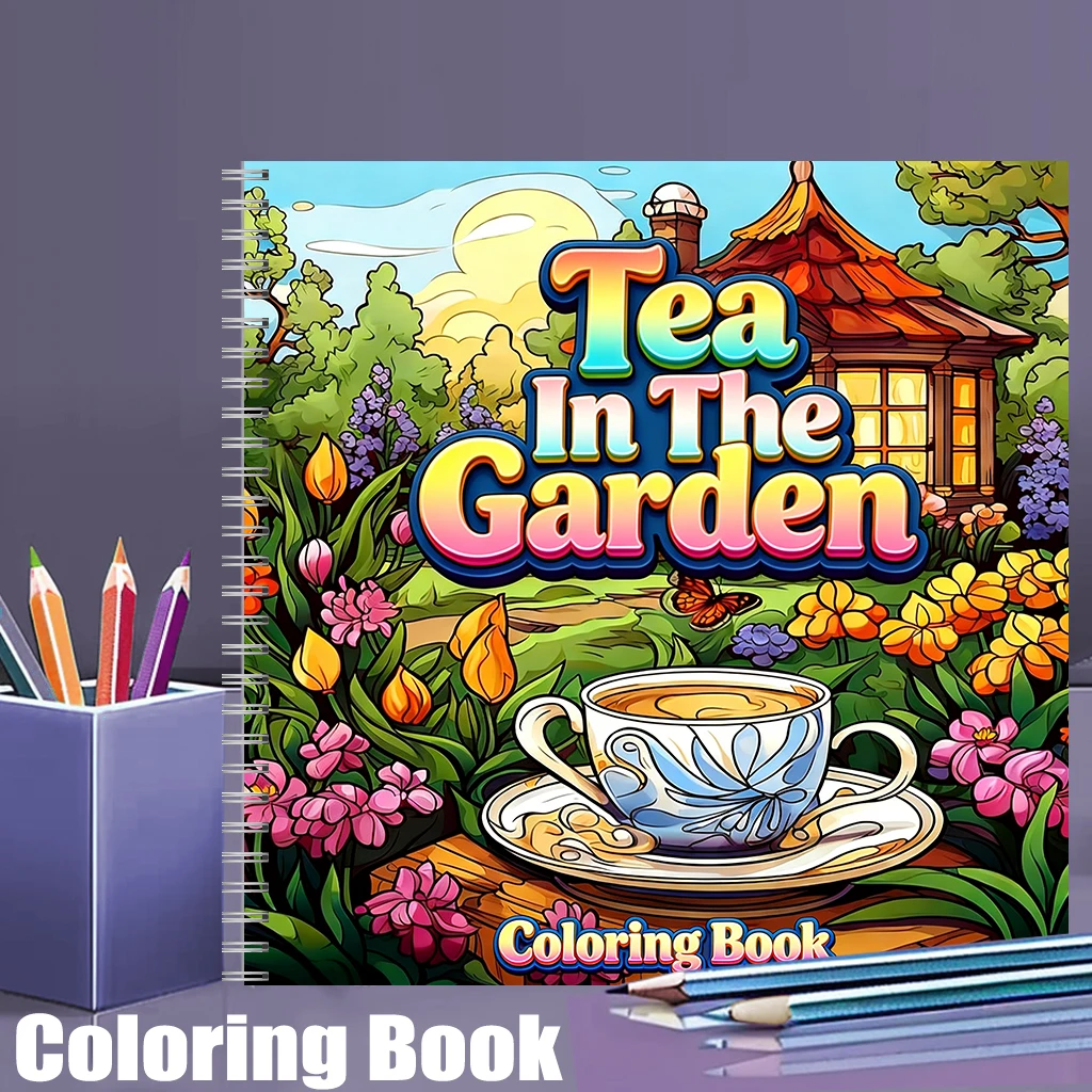 Livro de colorir Tea In The Ga - Supply Event avaliação e preço