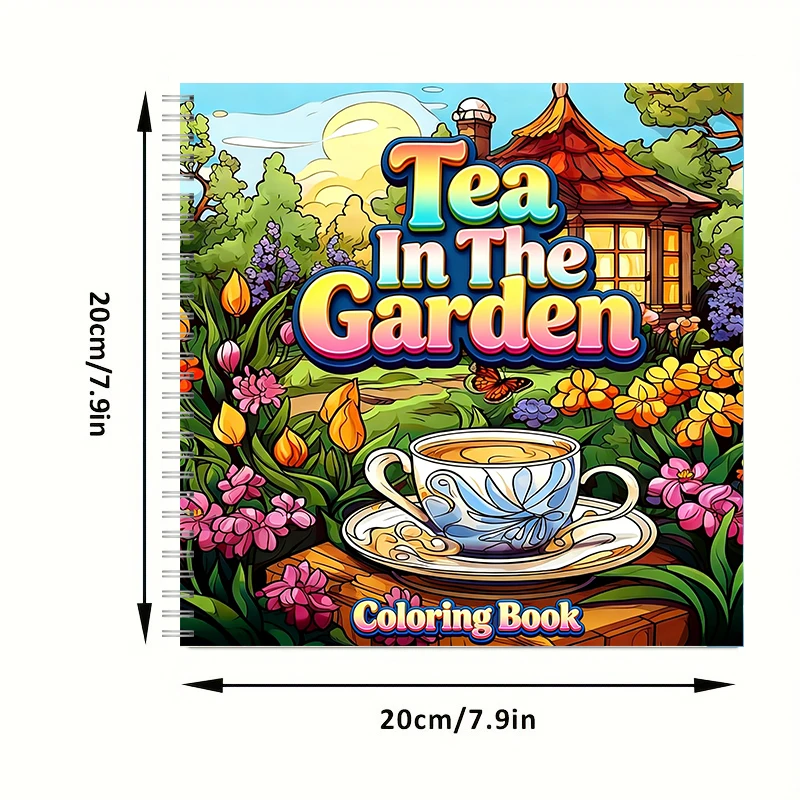 Livro de colorir Tea In The Ga - Supply Event avaliação e preço