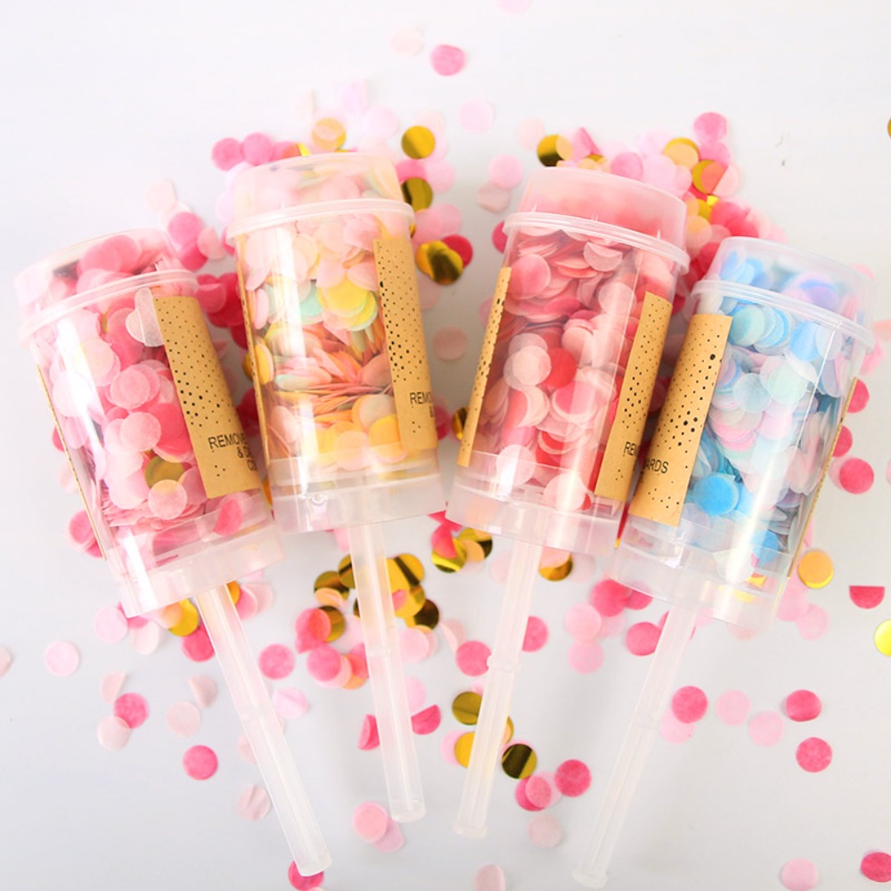 Suprimentos de Festa Coloridos - Confetti Cannon Tube avaliação e preço